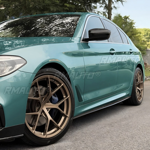 สเกิร์ตข้างรถยนต์ BMW ซีรีส์ 5 รุ่น G30 G31 M Sport MP Standard Style ปี 2018-2023 พร้อมลิ้นสปอยเลอร์และดิฟฟิวเซอร์ - Product Image 4