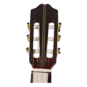 KAPOK ASC-968 39-Inch Gloss Classical Guitar Solid Spruce <b>Top</b> Solid Back Wood 6 Nylon <b>Strings</b> Professional - Product Image 4