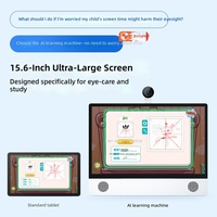 Tablette d'apprentissage intelligente personnalisée Three Drops Digital Q15 avec écran 156 pouces type papier, Android 128 Go, protection oculaire, pour la maison