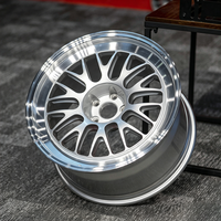 Ruedas Monobloque Forjadas OEM ODM de 1 Pieza, 5x112/5x114.3/5x120 PCD, Ruedas de Aleación Forjadas Multirradio para Automóviles de Pasajeros, Llantas de Repuesto