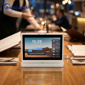 อุปกรณ์ INGSCREEN AI รองรับหลายภาษา พร้อมหน้าจอสัมผัสคู่ รองรับภาษาอังกฤษ สเปน ญี่ปุ่น และอีก 37 ภาษา หน้าจอคู่แบบ Col - Product Image 1