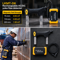 Alat Pendeteksi Cacat Magnetik AC DC LKMT-D6 dengan Lampu UV untuk Inspeksi Pengelasan/ Pengujian Partikel Magnetik