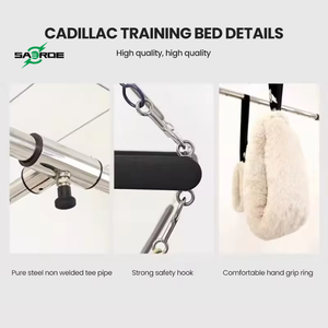 SAERDE Cama Cadillac 3 en 1 en Oferta, Equipo Multifuncional para Gimnasio y Fitness, Ajustable, <span class=keywords><strong>de</strong></span> Madera, <span class=keywords><strong>Precio</strong></span> <span class=keywords><strong>de</strong></span> Fábrica - Product Image 6