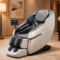 Fauteuil de massage électrique à gravité zéro pour le corps entier avec fonction de raclage Gua Sha pour les mollets, pétrissage des jambes par airbag, inclinable, vente en gros d'usine, logo personnalisé