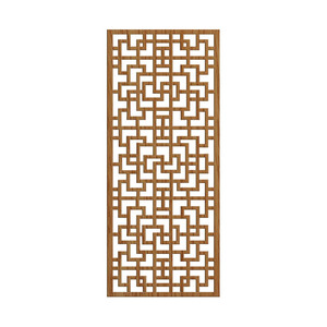 Tùy chỉnh thiết kế hiện đại Cổ Phong Cách Trung Quốc phòng kính chắn gió tường phân vùng nhôm bảng điều khiển màn hình - Product Image 2