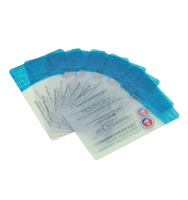 Cartes PVC transparentes de haute qualité, étanches, avec interface de communication RFID NFC 13,56 MHz pour adhésions, entreprises et hôtels