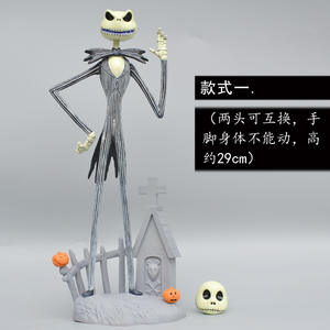 Figura <span class=keywords><strong>de</strong></span> Acción <span class=keywords><strong>de</strong></span> PVC <span class=keywords><strong>de</strong></span> Calavera Jack, Decoración Personalizada para el Hogar, Bar, Juguete <span class=keywords><strong>de</strong></span> Halloween, Navidad, Noche <span class=keywords><strong>de</strong></span> Brujas - Product Image 4