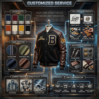 Veste bomber pour homme en nylon technique durable de haute qualité, multi-poches, style streetwear urbain, vente en gros personnalisée