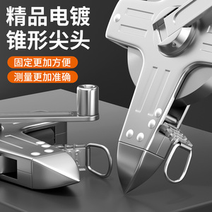 Tape Measure 50 Ft Stainless Steel Manual Retractable Metric Measuring Tape For Construction And Outdoor Use - Product Image 4