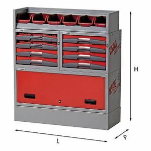 Armoire à outils USAG 5006 E11 pour atelier, usine et stockage - Product Image 1