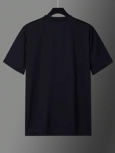 Camiseta de cuello redondo con estampado de león para hombre, manga corta, fabricada en fábrica, personalización disponible. f10 - Product Image 3