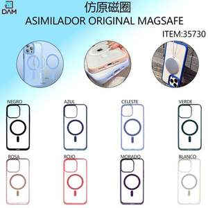 Custodia Magnetica DAM Trasparente per iPhone 14 Pro Compatibile con Colori - Product Image 3