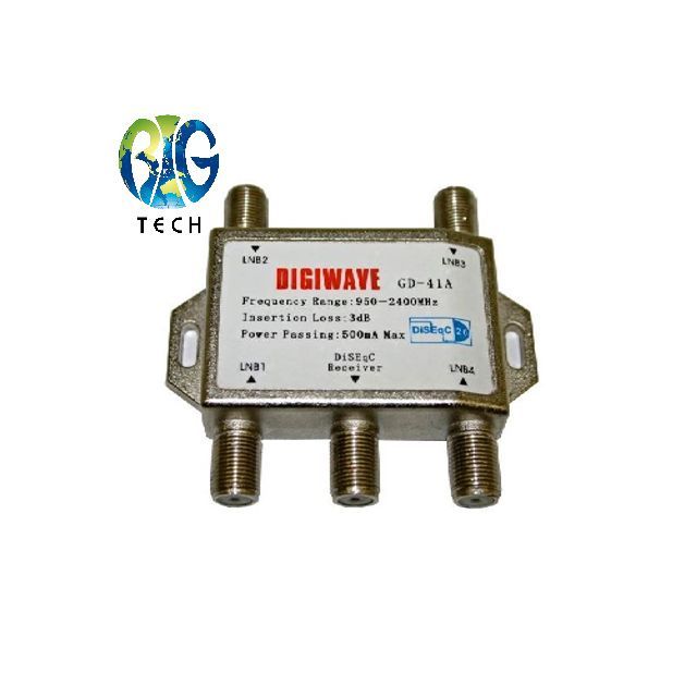 DGS41A BOM 4 in 1 out Diseqc Switch DGS41A