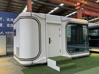 Cabine préfabriquée intelligente à commande vocale CRGT, maison autonome, hôtel, maison-capsule moderne