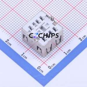 KH-2AF180YC-10.5 USB Connector Through hole Component (THT) Connector Type-A Female Through Hole 4Px2 - Product Image 2