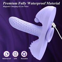 Sitz- und Reit-Vibrator mit Heizfunktion, Stoßfunktion, G-Punkt-, Anal- und Klitoris-Stimulator, Strap-on Dildo-Vibrator für Frauen