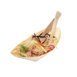 Venta al por mayor de papel impreso personalizado envuelto en madera natural niños entrenamiento desechable 150mm palillo para Sushi - Product Image 4