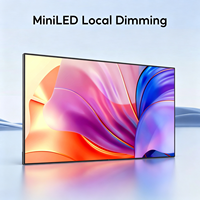 Écran d'affichage numérique MiniLED de 43 à 85 pouces avec gradation locale, haute luminosité, CMS, écran publicitaire commercial mural