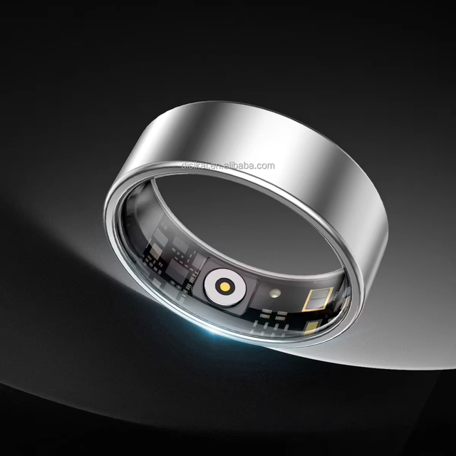 Men's New Rate Wholesale Steel Wearable Health Body Human Wireless Sport Smart for Smart Ring With Magnetic Charge Warehouse