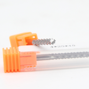 Fraise industrielle en carbure à dents <span class=keywords><strong>de</strong></span> maïs, <span class=keywords><strong>motif</strong></span> diamant, pour PCB, fraiseuse CNC, pour <span class=keywords><strong>fibre</strong></span> <span class=keywords><strong>de</strong></span> <span class=keywords><strong>verre</strong></span>, bois dur, MDF - Product Image 3