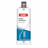 Perekat Epoksi Kekuatan Industri XMC 5005 50ml Kartrid Dua Tabung Kompatibilitas Universal untuk Perbaikan Perhiasan Logam