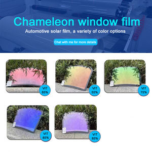 Chamele Tint Film Venta al por mayor Cambio de color verde Azul Púrpura Car Window Tint Film Chameleon - Product Image 6