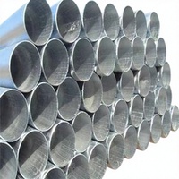 Tube en acier au carbone électrogalvanisé BS1387 Classe B ASTM A501, diamètre de 1/2 po à 8 po, pour équipements sportifs et structures de jeux