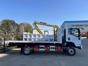<span class=keywords><strong>Isuzu</strong></span> 4x4 conduite à gauche 5 tonnes camion à plat nouveau diesel 120hp camion cargo léger rangée unique - Product Image 2