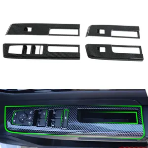 ABS Car Decorative Armrest Window Rises Glasses Lift Down Control Switch Trim Cover For Mitsubishi TRITON L200 2024