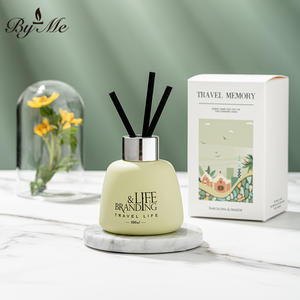 Série de Couleurs – Coffret d'Huiles Essentielles d'Aromathérapie Sans Bougie 100ml pour Air Frais – Verre, Métal, Plastique – Maison, Intérieur, Simple - Product Image 3