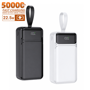 HYTO ขายส่ง พาวเวอร์แบงค์ 50000mAh PD 22.5W พร้อมหน้าจอ LCD แสดงผลแบบดิจิตอล พกพาสะดวก ชาร์จเร็ว ความจุขนาดใหญ่ - Product Image 1