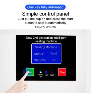 High Speed Mini PET Bottle Jar Tin Sealing Manual Soda Drinks Beer Beverage Non-rotating <b>Automatic</b> Aluminum Seamer Can Sealer - Product Image 3