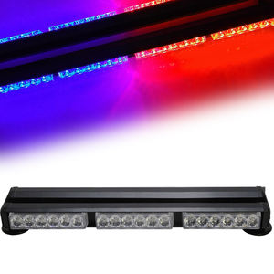 18.5 pouces 12V 24V 36W Double rangée LED rouge bleu <span class=keywords><strong>vert</strong></span> ambre voiture <span class=keywords><strong>remorquage</strong></span> camion de pompiers clignotant avertissement LED stroboscopique <span class=keywords><strong>barre</strong></span> lumineuse - Product Image 1