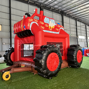 Château gonflable Monster Truck personnalisable pour enfants, avec <span class=keywords><strong>logo</strong></span>, pour fêtes commerciales - Product Image 4