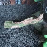 NOMOYPET Grande Branche d'Arbre Artificielle pour Reptiles, Perchoir d'Escalade, Ornement d'Habitat de Terrarium pour Animaux de Compagnie Reptiles