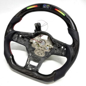 Volante para VW <span class=keywords><strong>Golf</strong></span> MK7, GTD MK6 R 7.5 GTE <span class=keywords><strong>GTI</strong></span> Polo Jetta Passat con Pantalla LED, <span class=keywords><strong>Precio</strong></span> al por Mayor - Product Image 2