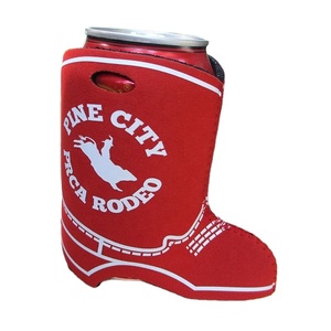 Custom Wine Slim Coolie Drink Can <b>Bottle</b> Cooler Sleeve Boot Shoe Shaped Beer Cooler Beverage Holder - Product Image 6