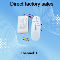 Interruptor de Control Remoto Inalámbrico Inteligente RF de 220V 10A con Alcance de 30m-100m, Alimentado por Batería para Sistema de Hogar Inteligente