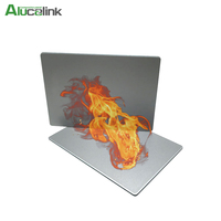 Panneaux composites en aluminium modernes de marque ACP, ignifuges, antistatiques, pour la décoration murale intérieure et extérieure, couleur unie, appartement