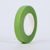 Grünes handgemachtes DIY-Klebeband für Blumen band Siebdruck-Blumen strümpfe einseitig zum Maskieren von Blumen herstellungs materialien