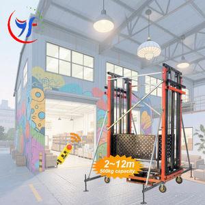 Plataforma Elevadora Eléctrica Móvil de 2-15 m, Andamio Eléctrico con Control Remoto para Uso en Construcción y Almacenes - Product Image 5