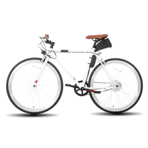 JOYKIE Hiland <span class=keywords><strong>28</strong></span> pollici elettrico ibrido 36V tecnologia digitale telaio in acciaio leggero a velocità singola per il tempo libero quotidiano in bicicletta - Product Image 1