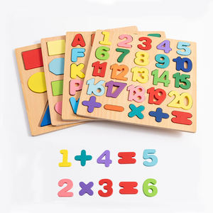 Gioco da Tavolo in Legno 3D Montessori con Alfabeto e Numeri, Giocattolo Educativo per <span class=keywords><strong>Bambini</strong></span> dai 3 ai 6 <span class=keywords><strong>Anni</strong></span> - Product Image 6