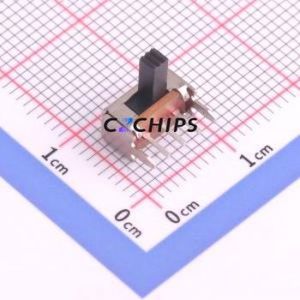 SK-12D02-G050 Slide Switch Through hole Component (THT) Switch Single Pole Double Throw Rectangle Pin Header PC Pin 8.6mm - Product Image 1