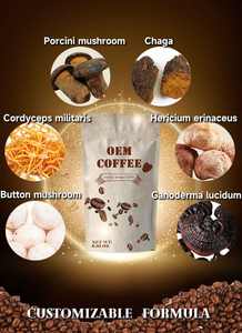 OEM/ODM Marque privée Mélange de sirops de café sans sucre Régime amincissant Arabica Café instantané Brûler les graisses Café à perte de poids rapide - Product Image 4