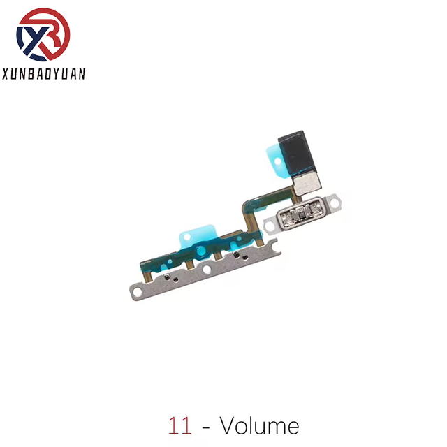 Org Power Flex Cable with Volume Flash Switch for iPhone 13 to 14promax On/Off Button 1-Year Warranty