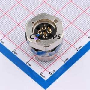 C12B-FSD-RM1-4SCUP Circular (Cable) Connector Connector ( Jack Specification: M12 )( Total PIN Count: 4P )( Gender: Female ) - Product Image 2