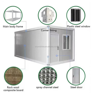 Có thể tháo rời 20ft tòa nhà văn phòng Casa prefabricada phẳng gói <span class=keywords><strong>Modular</strong></span> <span class=keywords><strong>container</strong></span> prefab nhà di động nhỏ nhà <span class=keywords><strong>CONTAINER</strong></span> nhà - Product Image 6