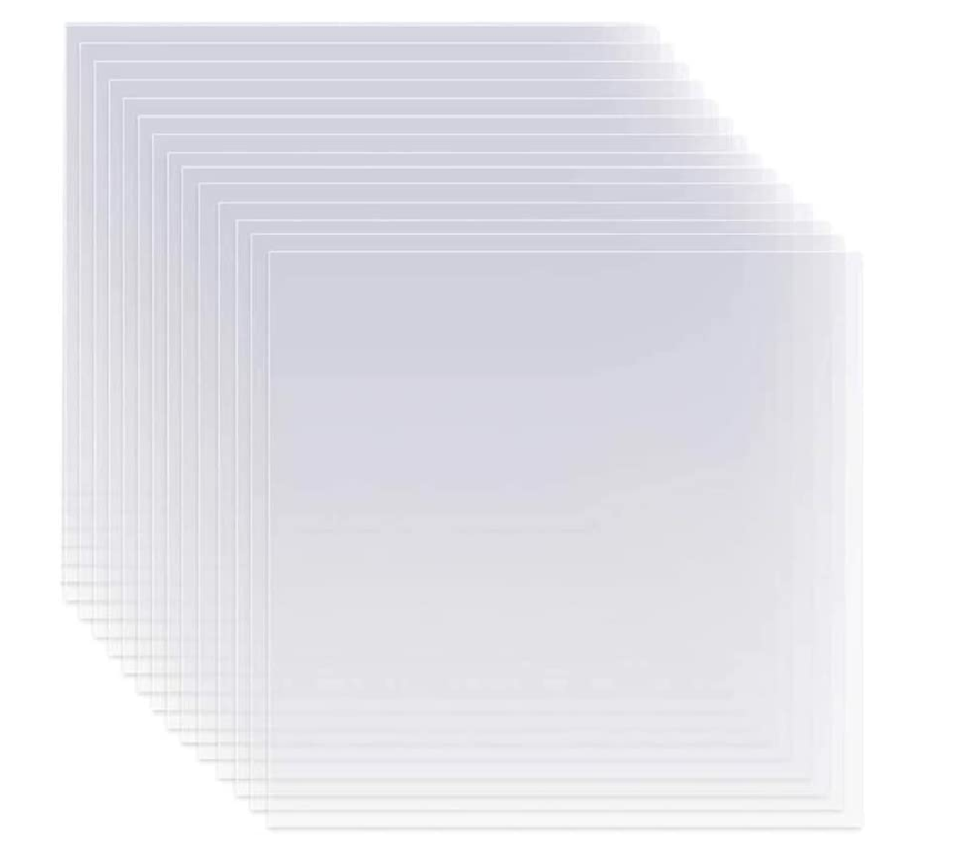 4 мил прозрачный трафарет из лавсара для домашних животных, трафарет размера A4, многоразовый трафарет, сделайте свой собственный трафарет совместимым