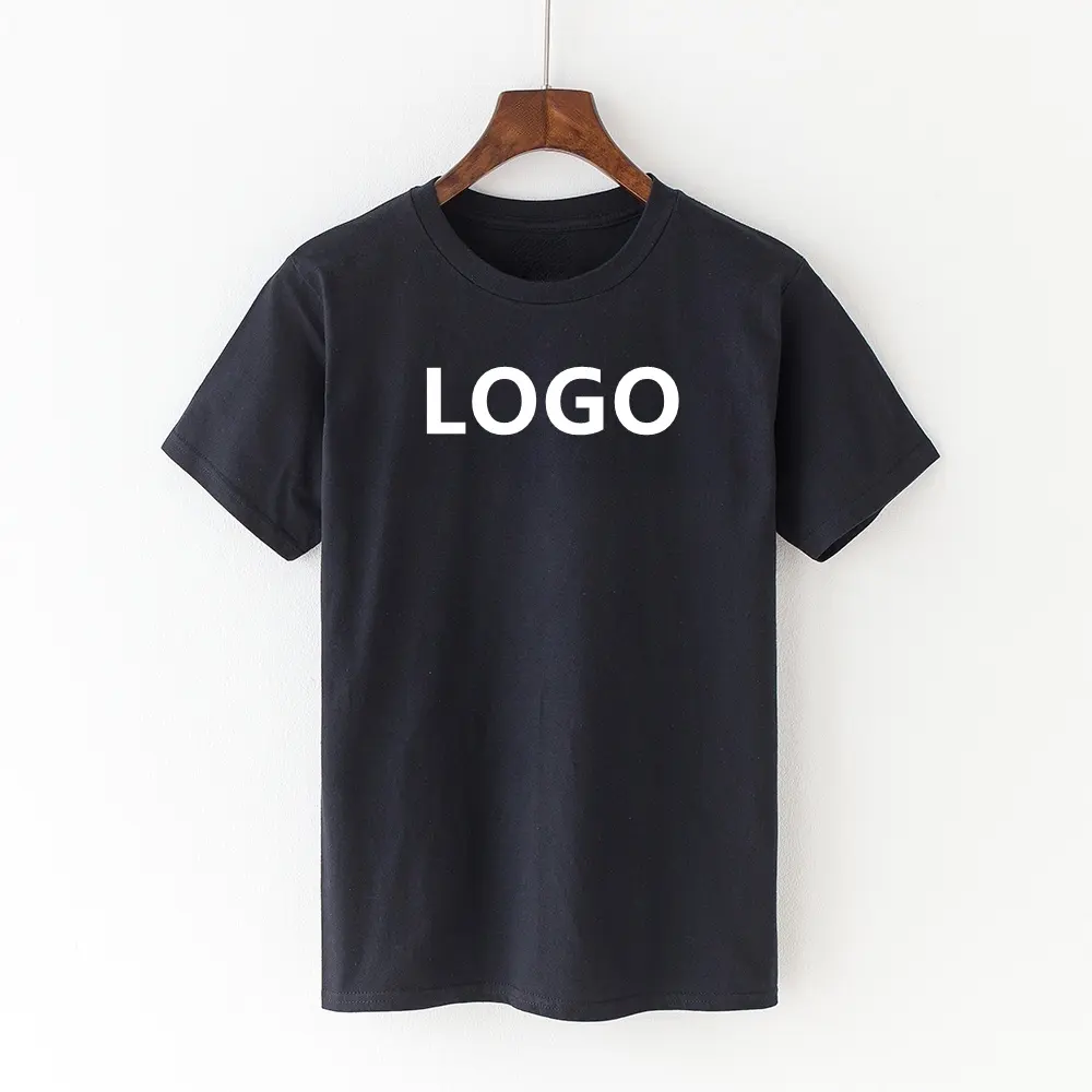 Siebdruck T-Shirt Benutzer definierte T-Shirt Männer Bambus Supima Baumwolle Weiß T-Shirt Gym Streetwear T-Shirt